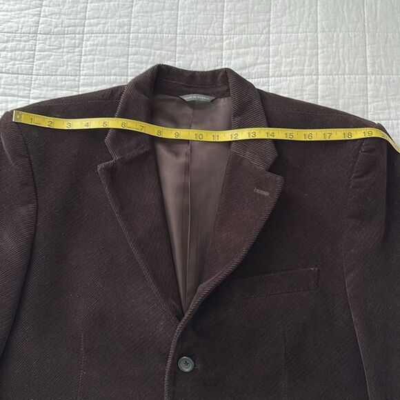 Vintage Banana Republic Corduroy Blazer 44S Brown Made in Turkey Ivy Preppy Y2K - Picture 12 of 14